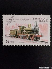 Sellos: Locomotives. Sáhara occidental. Sellos ilegales. Usado. EH 1997-04/4 colnect